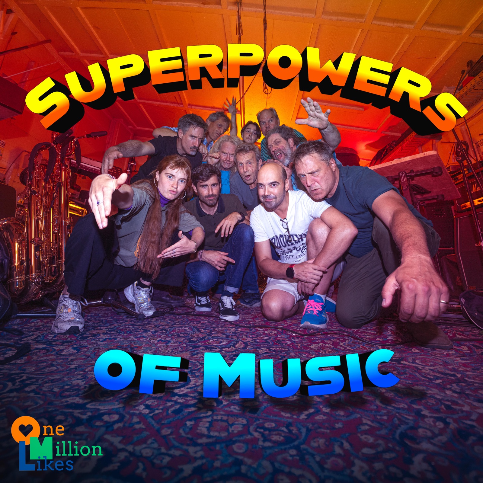 One Million Likes — EP artwork, Superpowers of Music